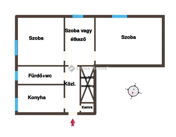 Eladó téglalakás, Székesfehérvárott 54.5 M Ft, 3 szobás