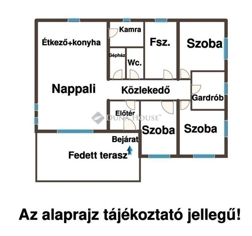 Eladó családi ház, Dunaharasztin 185 M Ft, 7 szobás