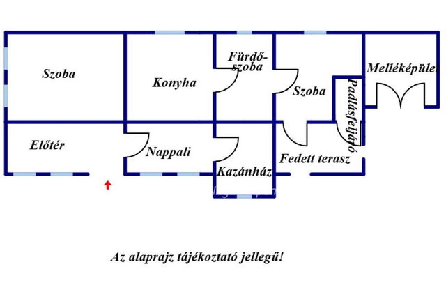 Eladó családi ház, Ambrózfalván 7.99 M Ft, 3 szobás