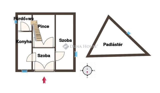 Eladó családi ház, Görcsönyben 12.5 M Ft, 3 szobás