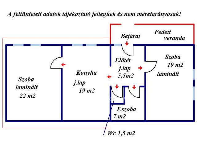 Eladó családi ház, Cserhátsurányban 19.9 M Ft, 2 szobás