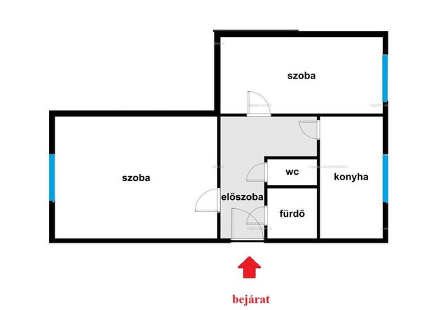 Eladó téglalakás, Kecskeméten 39.99 M Ft, 2 szobás