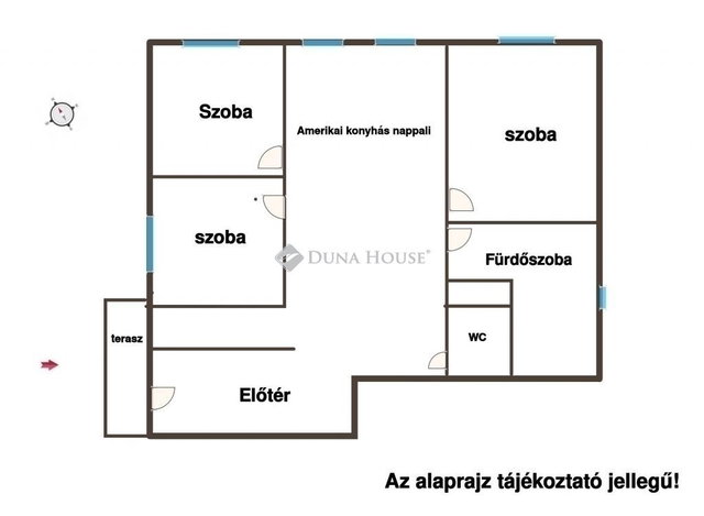 Eladó téglalakás, Szegeden 70 M Ft, 4 szobás