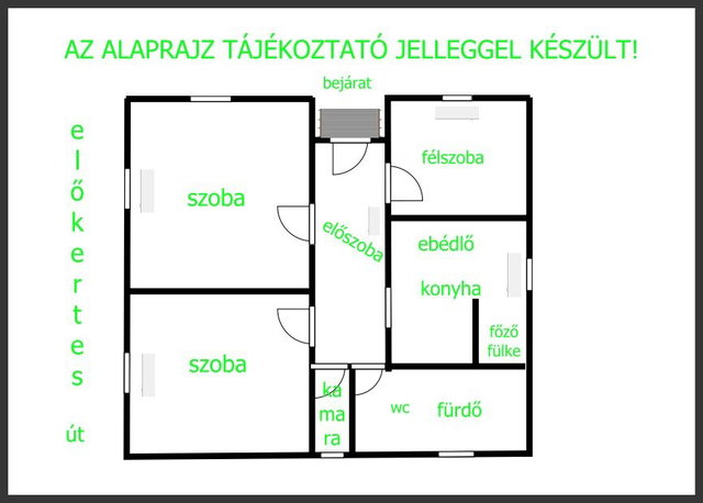 Eladó családi ház, Újfehértón 35.296 M Ft, 2+1 szobás