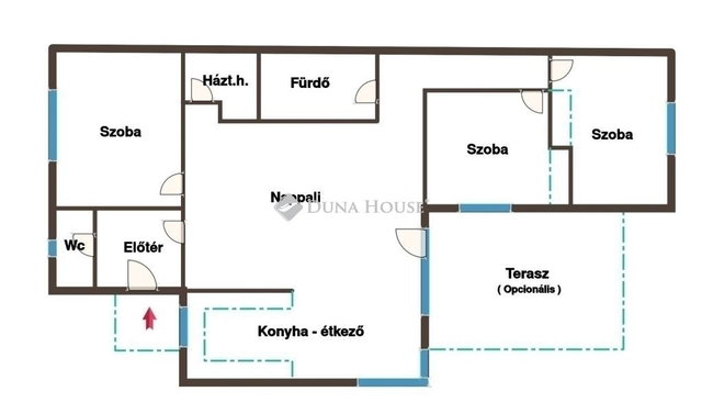 Eladó családi ház, Kecskeméten 81.6 M Ft, 4 szobás