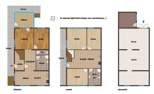 Eladó családi ház, Bükön 89.9 M Ft, 5 szobás
