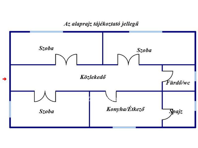 Eladó családi ház, Alsózsolcán 31.5 M Ft, 3 szobás