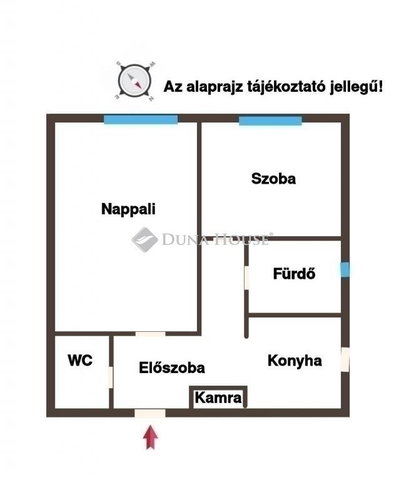 Eladó téglalakás, Budapesten, IX. kerületben 69.9 M Ft, 2 szobás