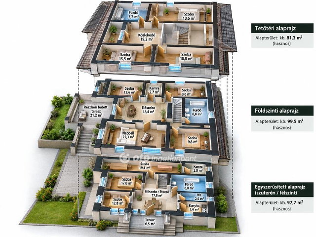 Eladó családi ház, Balatonszepezden 299 M Ft, 4+2 szobás
