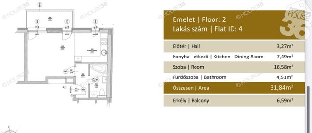 Eladó téglalakás, Budapesten, VIII. kerületben 55 M Ft, 1 szobás