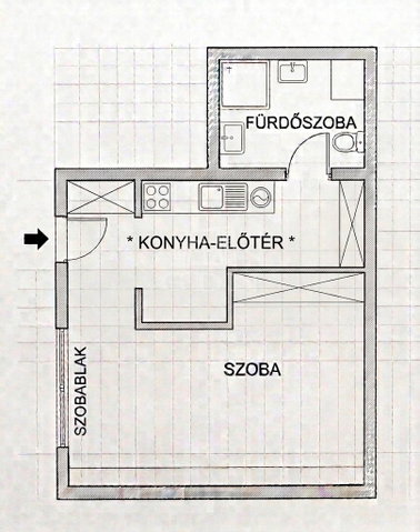 Eladó téglalakás, Budapesten, VIII. kerületben 49.9 M Ft