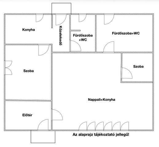 Eladó családi ház, Szigetújfalun 67.5 M Ft, 2 szobás