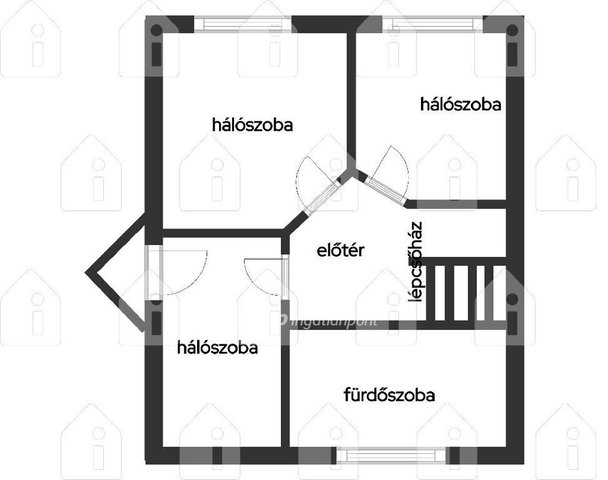 Eladó sorház, Dunaújvárosban 89.9 M Ft, 1+3 szobás