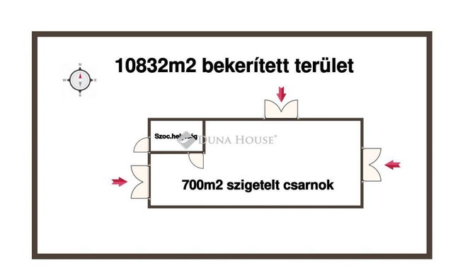Kiadó ipari ingatlan, Lajosmizsén 840 E Ft / hó