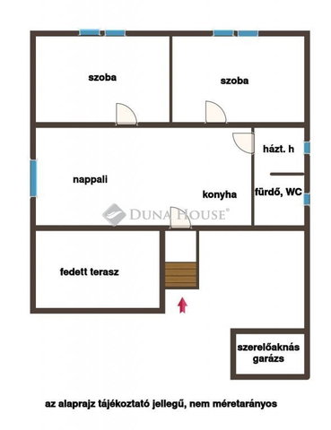 Eladó családi ház, Hatvanban 55 M Ft, 2 szobás