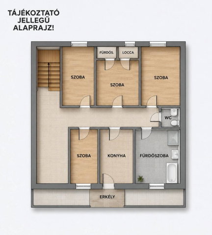 Eladó családi ház, Balatonfűzfőn 75 M Ft, 5 szobás