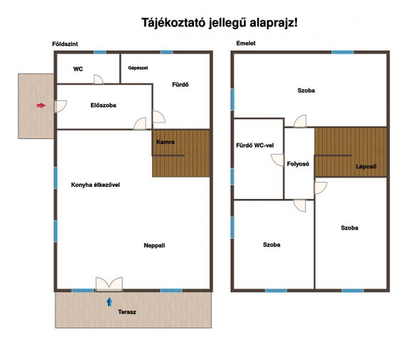 Eladó sorház, Ócsán 99.9 M Ft, 4 szobás / költözzbe.hu