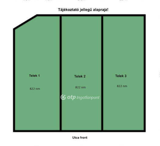 Eladó telek, Pakson 63.825 M Ft / költözzbe.hu
