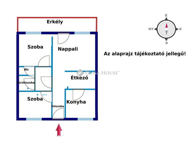 Eladó téglalakás, Fonyódon 59.5 M Ft, 3 szobás