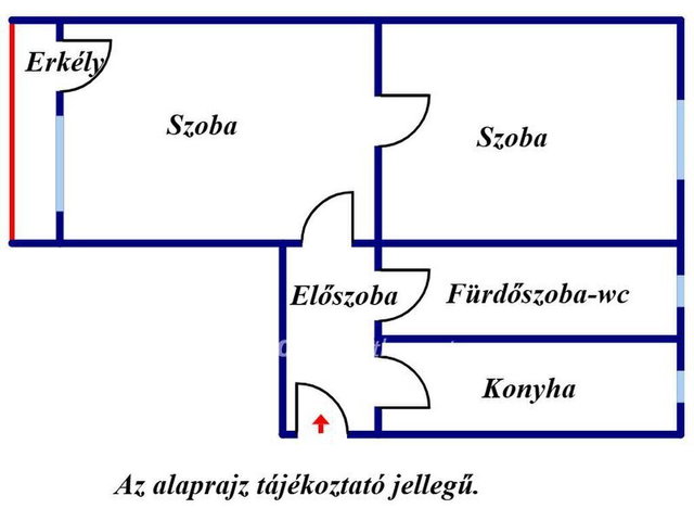 Eladó téglalakás, Békéscsabán 28.9 M Ft, 2 szobás