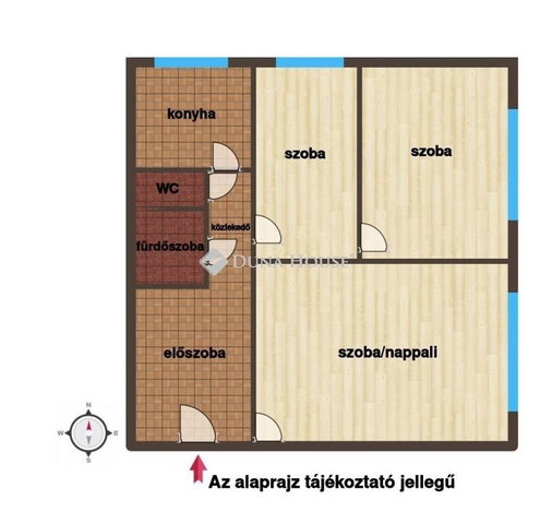 Eladó panellakás, Hódmezővásárhelyen 47 M Ft, 2+1 szobás