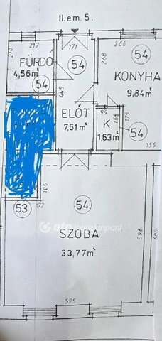 Eladó téglalakás, Budapesten, VI. kerületben 84.9 M Ft, 2 szobás