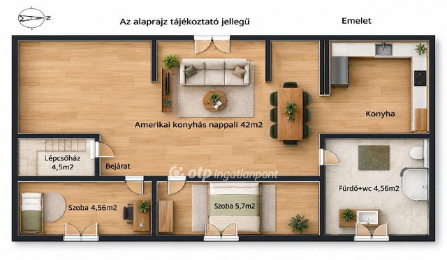 Eladó családi ház, Szigetszentmiklóson 119.9 M Ft, 2+4 szobás