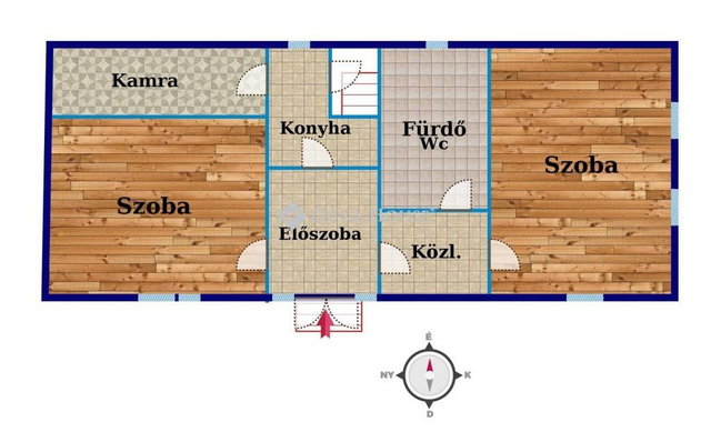 Eladó családi ház, Veszprémfajszon 62.9 M Ft, 2 szobás