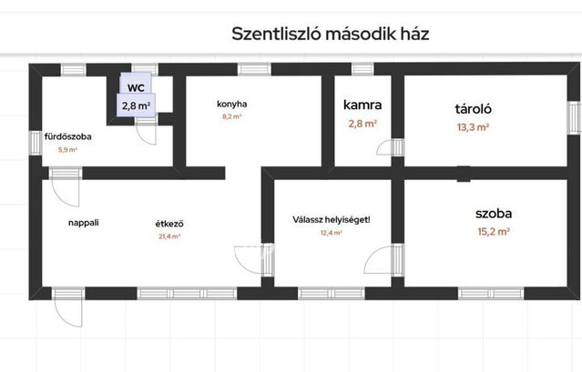 Eladó családi ház, Szentliszlón 46.9 M Ft, 2+3 szobás