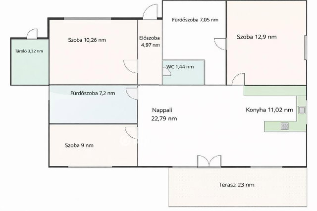 Eladó ikerház, Halásztelken 154 M Ft, 4 szobás