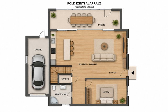 Eladó családi ház, Pócsmegyeren 139.9 M Ft, 3+1 szobás