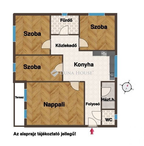 Kiadó téglalakás, albérlet, Balatonfüreden 200 E Ft / hó