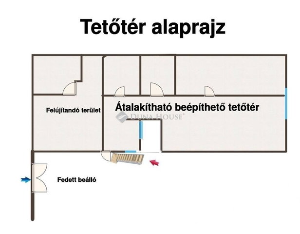 Eladó családi ház, Budapesten, III. kerületben 134.9 M Ft