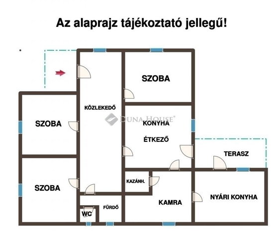 Eladó családi ház, Vasadon 62.9 M Ft, 3 szobás