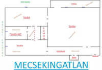 Eladó téglalakás, Pécsett 44.9 M Ft, 2 szobás