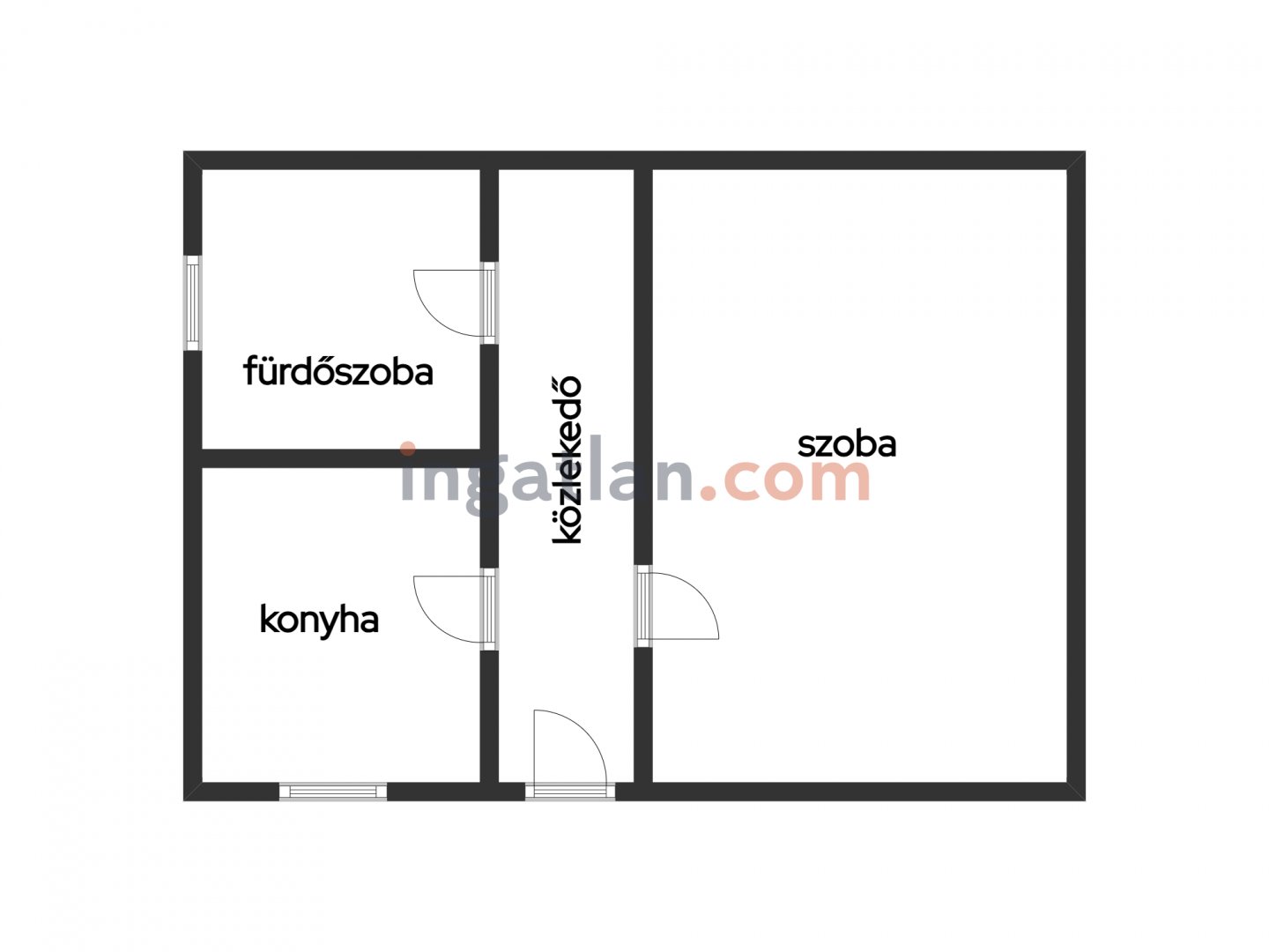 1 bed · 33m² · 12.000.000 ft