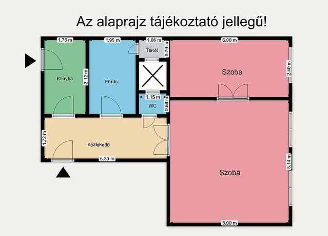Eladó téglalakás, Budapesten, VI. kerületben, Aradi utcában