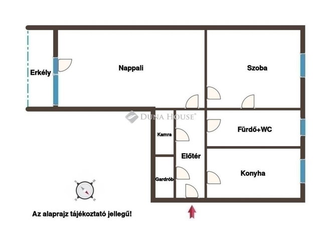 Eladó téglalakás, Budapesten, XX. kerületben 52.5 M Ft, 2 szobás