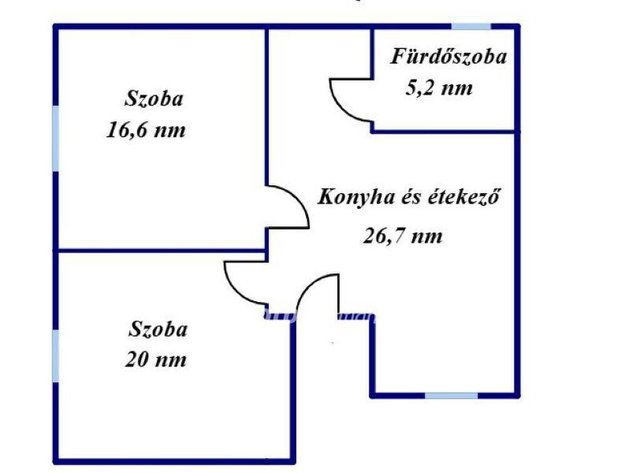 Eladó családi ház, Bátonyterenyén 9.5 M Ft, 2 szobás