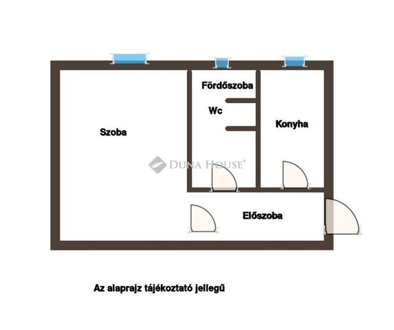 Eladó téglalakás, Orosházán 21.9 M Ft, 1 szobás