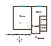 Eladó panellakás, Szegeden 35.9 M Ft, 1 szobás