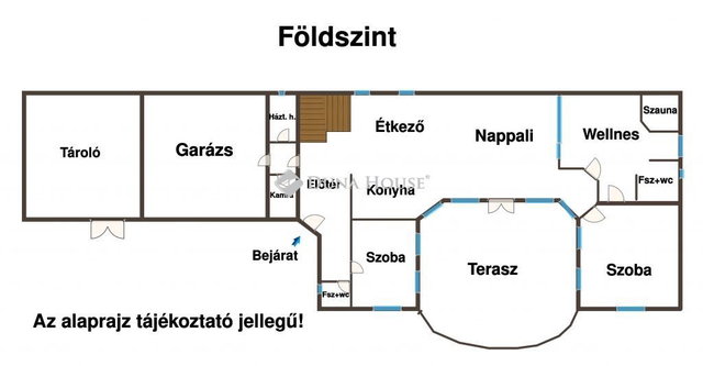 Eladó családi ház, Tahitótfalun 149.9 M Ft, 5 szobás