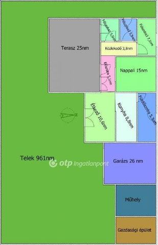 Eladó családi ház, Dömsödön 49.4 M Ft, 1+3 szobás
