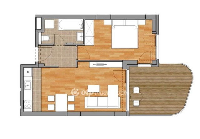 Eladó téglalakás, Budapesten, XI. kerületben 92.4 M Ft, 2 szobás