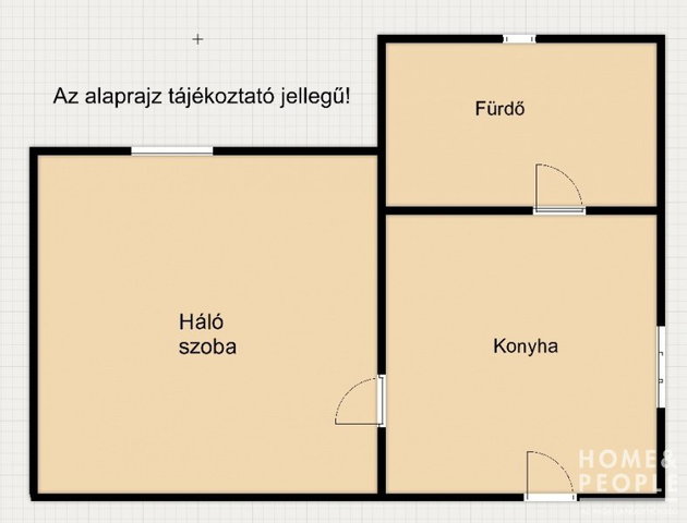 Eladó családi ház, Hódmezővásárhelyen 15 M Ft, 1 szobás