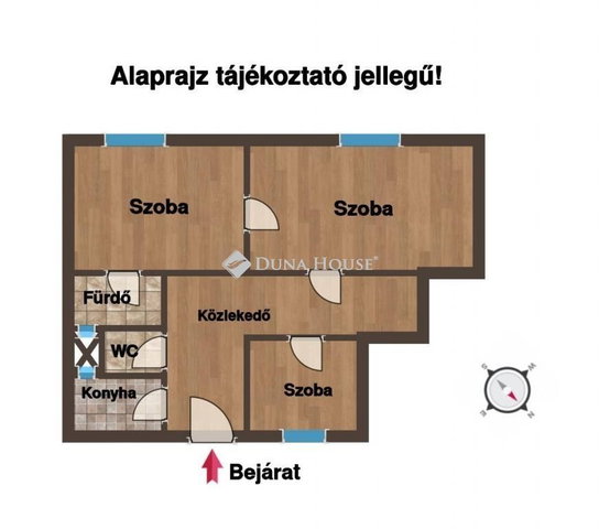 Eladó téglalakás, Budapesten, VIII. kerületben 89.9 M Ft