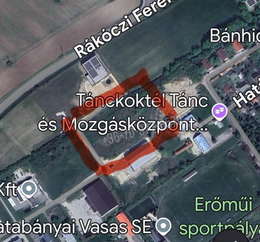Eladó telek, Tatabányán, Környei úton 57.5 M Ft