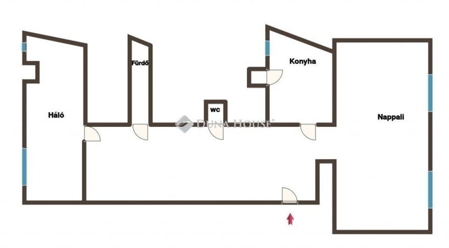 Eladó téglalakás, Budapesten, X. kerületben 58.5 M Ft, 2 szobás