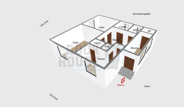 Eladó családi ház, Békéscsabán 48.5 M Ft, 2 szobás