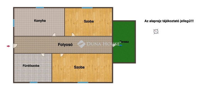 Eladó családi ház, Kiskörén, Árpád Vezér úton 14.6 M Ft